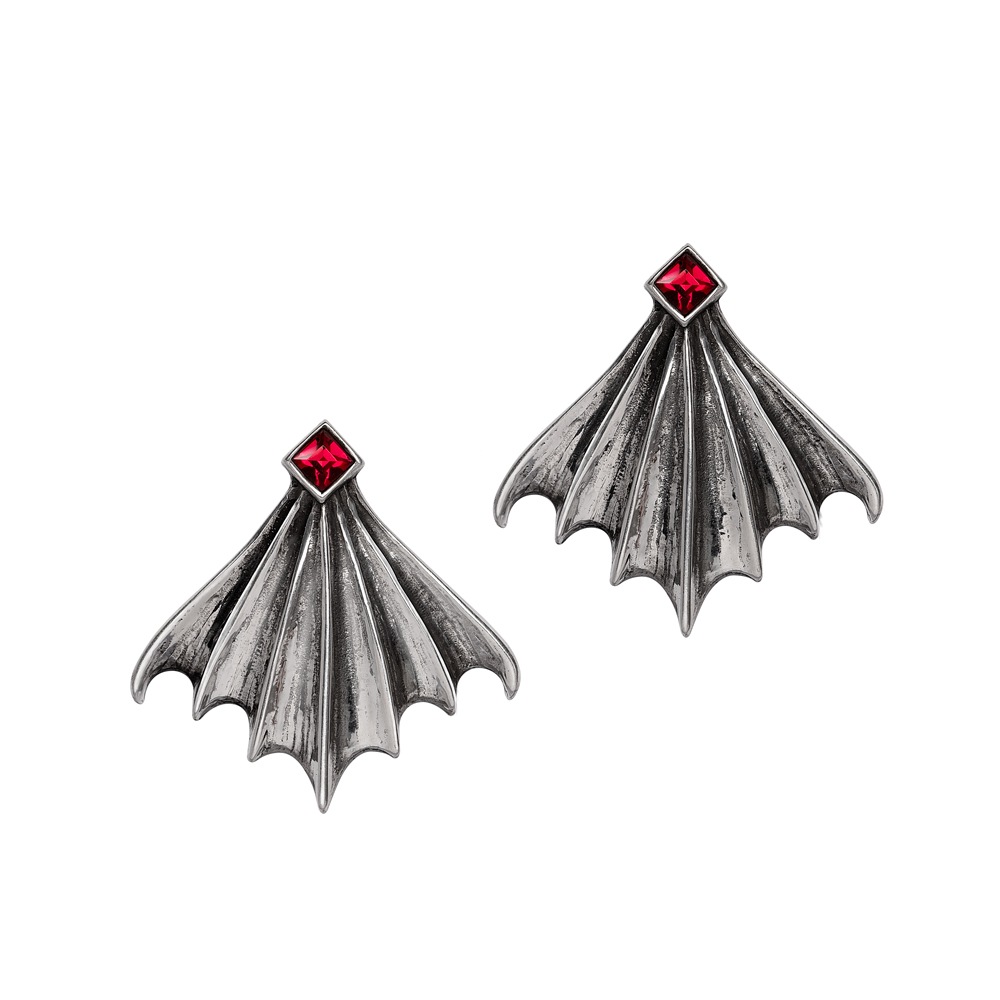 Alchemy - Nighttime Stud oorbellen - Zilverkleurig